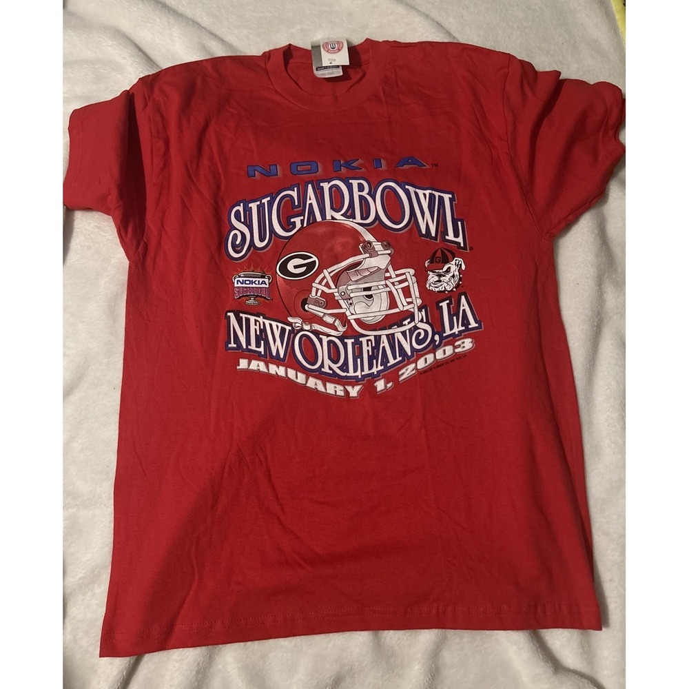 2003 Nokia Sugar Bowl Georgia Bulldogs  Large NCAA Shirt